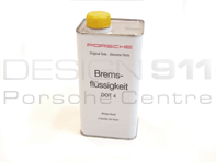 Brake Fluid DOT 4 - 1Ltr Bottle. Porsche
