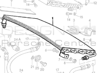 Radiator Air Conditioning (Air Con)  REAR. Porsche 911 78-83