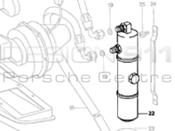 Air Conditioning (Air Con) Desiccator . Porsche 911 1974-83