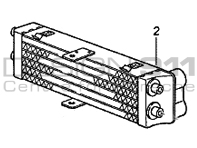 Radiator Oil Cooler Engine Porsche 944 S2 / 968