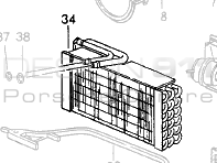 Air Conditioning (Air Con)  Evaporator. Porsche 964 / 993