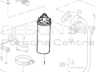 Air Conditioning (Air Con) Desiccator. Porsche 964 >>92