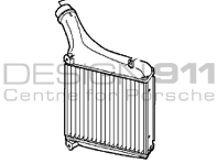 Radiator Water Inter Cooler Porsche 970 Panamera Turbo