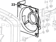 Radiator Oil Cooler Cowling Porsche 993 1994-96