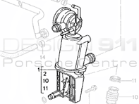 Oil Separator. Porsche 996 3.6L / 997 3.6L