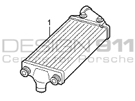 Radiator Water Inter Cooler Porsche 997 Turbo