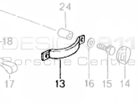 Door Handle RS (inside) Porsche 964 Carrera RS