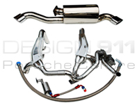 Exhaust Muffler, Headers, Air Intake Kits for Porsche 930 (911) Turbo
