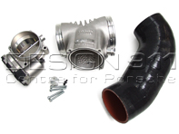 Aluminum Intake Plenum "Competition" 82MM + Throttle Body Porsche 996 Carrera 3.6L IPD