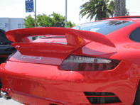 Rear Spoiler/Aerofoil GTM. Porsche 997 Coupe/ Cabrio