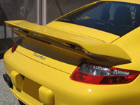 Rear Spoiler/Aerofoil GTM Add on Porsche 997TT Coupe/ Cabrio