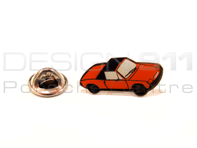 Pin Badge "Porsche 914" Red