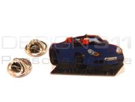 Pin Badge "Porsche Boxster - Sportfahrschule '97" Dark blue