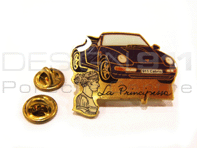 Pin Badge "Porsche 911 Cabriolet" Lavender