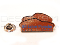 Pin Badge "50 Jahre Porsche 1948-1998" Silver