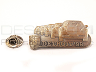 Pin Badge "Porsche - DETROIT '98"