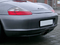 Rear Bumper. Porsche Boxster 986 2003-04