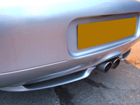 Rear Lower Spoiler 2003 Look. Porsche 986 Boxster