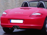 Rear Bumper. Porsche Boxster 987 MKI (OE Part NO. 98750541100G2X / 98750529100)