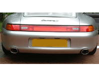 Rear Bumper (wide body). Porsche 993 C2S / C4S / Turbo