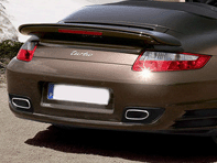 Rear Bumper. Porsche 997 Turbo (OE Part No. 99750541116 / 99750541117)