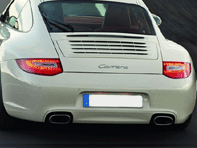 Rear Bumper. Porsche 997 MKII C4 / C4S (OE Part NO. 99750541124G2L / 99750591106G2L)