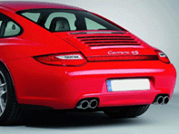 Rear Bumper. Porsche 997 MKII C4 / C4S (OE Part NO. 99750541128G2L / 99750591108G2L)