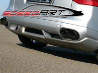 Rear Diffuser / Spoiler SpeedART Porsche Cayenne 957