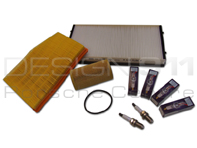 Service Kits for Porsche Boxster 986 2.5L  Oil, Air Filters,  Spark plugs, + More 