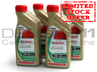 Castrol Edge Engine Oil 5W/40 - 4 Bottles x 1LTR