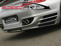 Rear Lower Diffuser SpeedArt BTR-II. Porsche 997 Turbo
