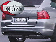 TechArt Rear Bumper. Porsche Cayenne (955)