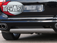 TechArt Diffusor of Rear Skirt I. Porsche Cayenne (957)