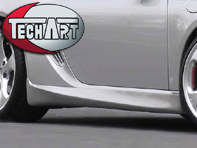 TechArt Side Skirts. Porsche Cayman 987C