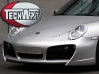 TechArt Front Spoiler II. Porsche 997 Carrera Manual