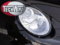 TechArt Headlamp Cover. Porsche 997 Carrera / Turbo