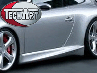 TechArt Side Skirts. Porsche 997 C2 / C2S