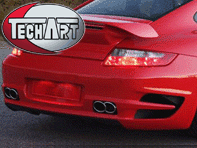 TechArt Rear Valance II. Porsche 997 Turbo