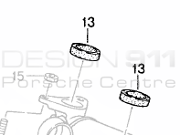 Thermostat Oil Seal Ring Porsche 993 1994-97
