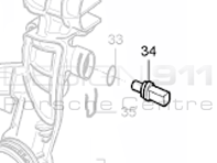 Oil Temperature Sensor Porsche Boxster 987 / Cayman 987C