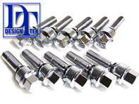 Wheel Bolts DesignTek for Porsche Boxster 986 / 996 / 997 Extra Long (PACK OF 10)