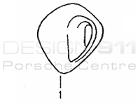 Turbo 4S Vent for 1/4 Panel Porsche 993 Turbo / C2S / C4S