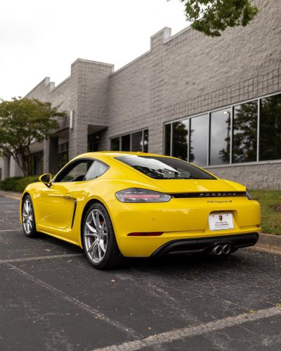 Porsche Cayman 718 Rear 