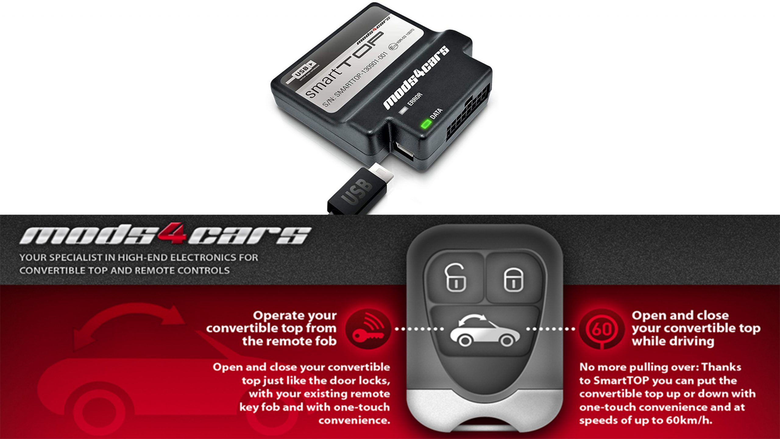 SmartTop | For Convertible Driving Lovers | Design 911