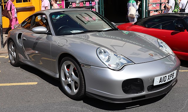 Porsche 996 In Street Setting
