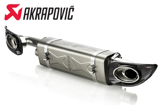 Akrapovic Titanium Exhaust System for Porsche 997 Turbo 2010