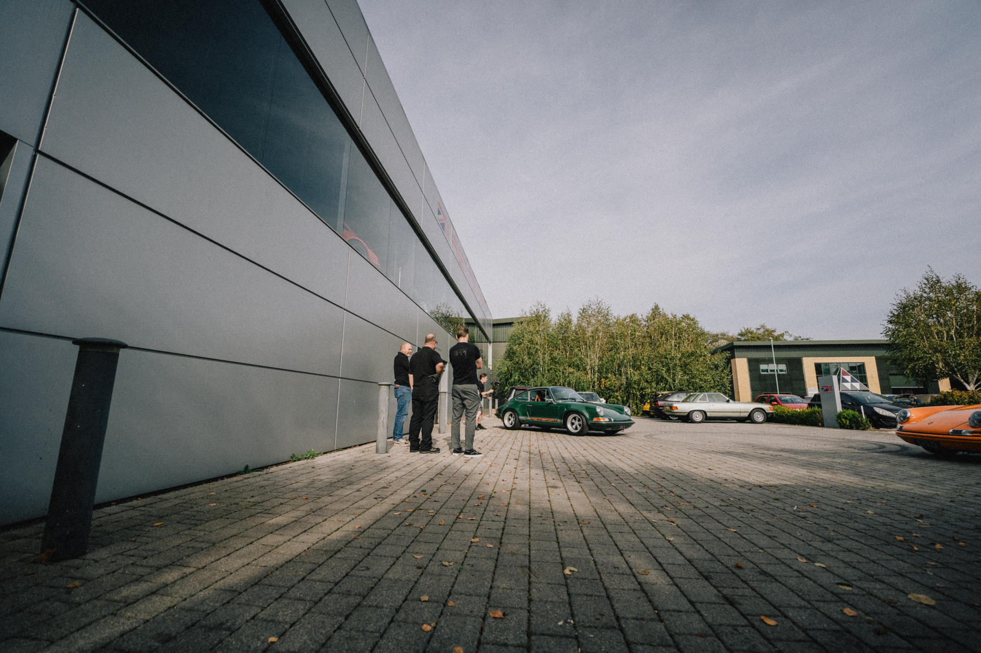 911 Rennsport and Design 911 admiring the stunning 3.4ST