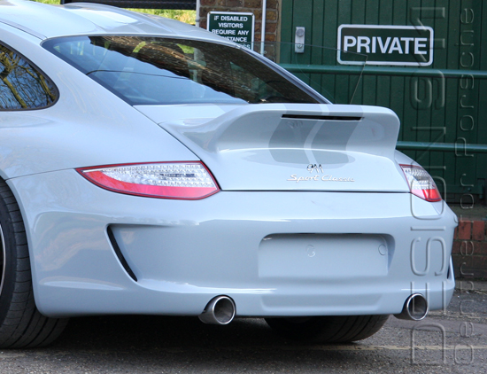 CLASSIC LOOK REAR BUMPER FOR PORSCHE 997 MODELS