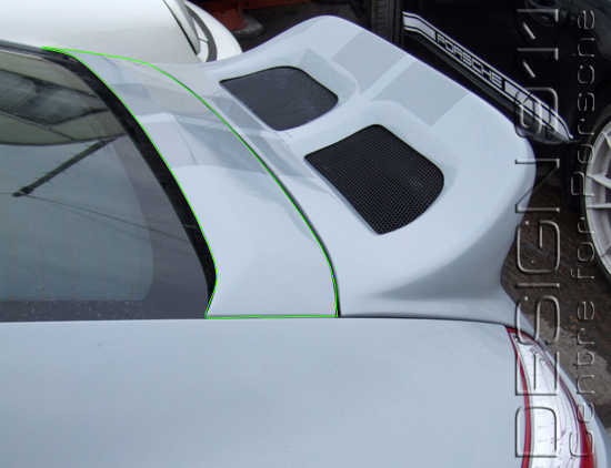 BLANKING PANEL FOR 3RD BRAKE LIGHT FOR PORSCHE 997 MODELS