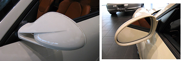 EXTERIOR MIRRORS UPDATE TO LARGER HOUSINGS 997 MKII GEN2 LOOK FOR PORSCHE 997/ 987